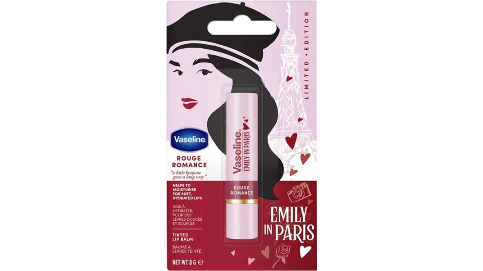Burrocacao Colorato Rouge Romance Emily In Paris Vaseline 3 G