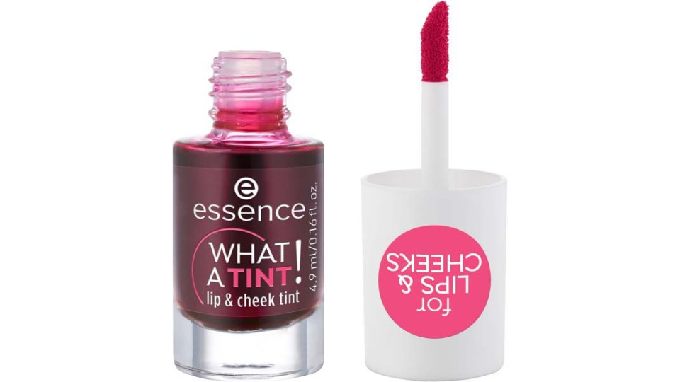Blush + Highlighter What A Tint! Tinta Labbra & Guance 01 Essence 4,9 Ml