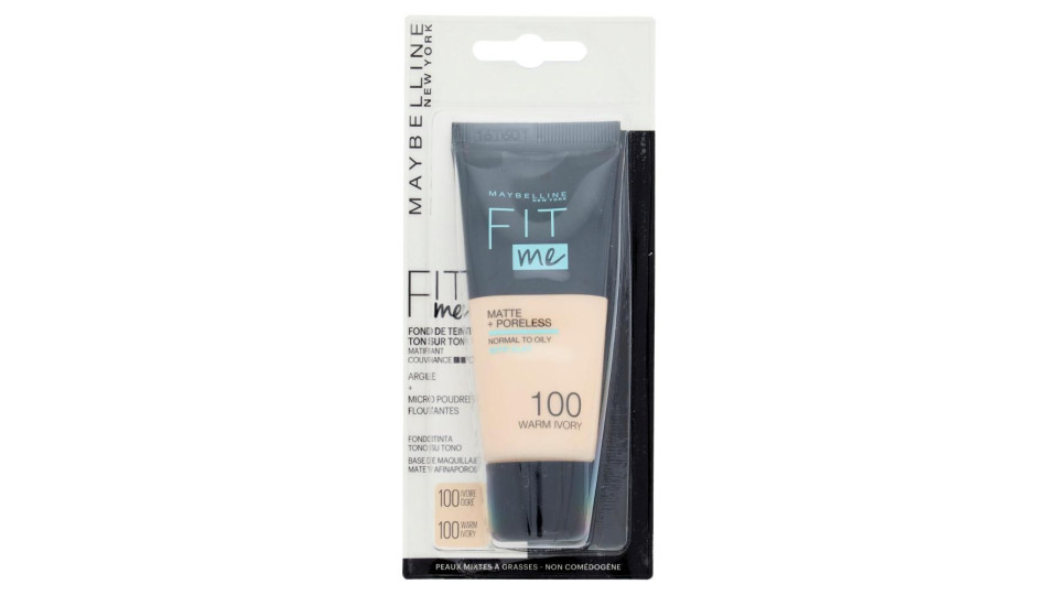 Fondotinta Maybelline Fit Me Matte Warm