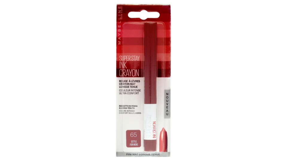 Rossetto Maybelline In Penna Superstay Ink Crayon 65