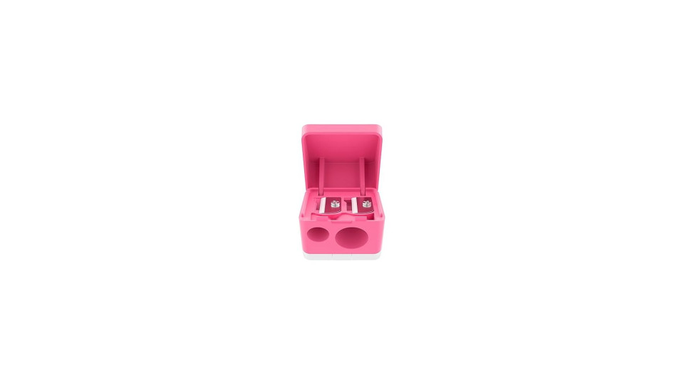 Catrice Temperamatite Doppio Per Matite Standard E Jumbo Con Coperchio Ermetico Rosa