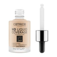 Catrice Fondotinta Liquido Alta Coprenza 010 Beige Chiaro Opaco 24h 30ml Vegan