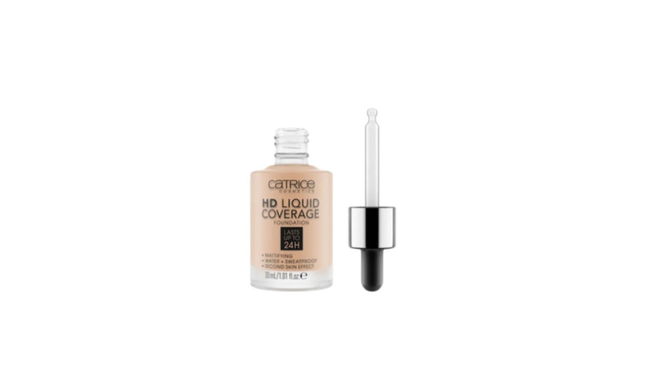 Catrice Fondotinta Liquido Hd Coprenza Totale 030 Beige Sabbia Opaco 30ml