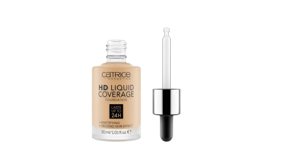 Catrice Fondotinta Liquido Hd 036 Nocciola Beige 30ml Opacizzante Lunga Tenuta 24h