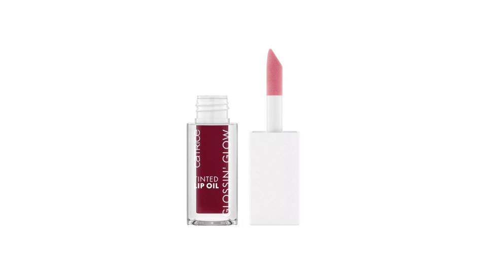 Catrice Olio Labbra Glossin' Glow 070 Rosa Nutriente 4ml Finitura Lucida Vegano