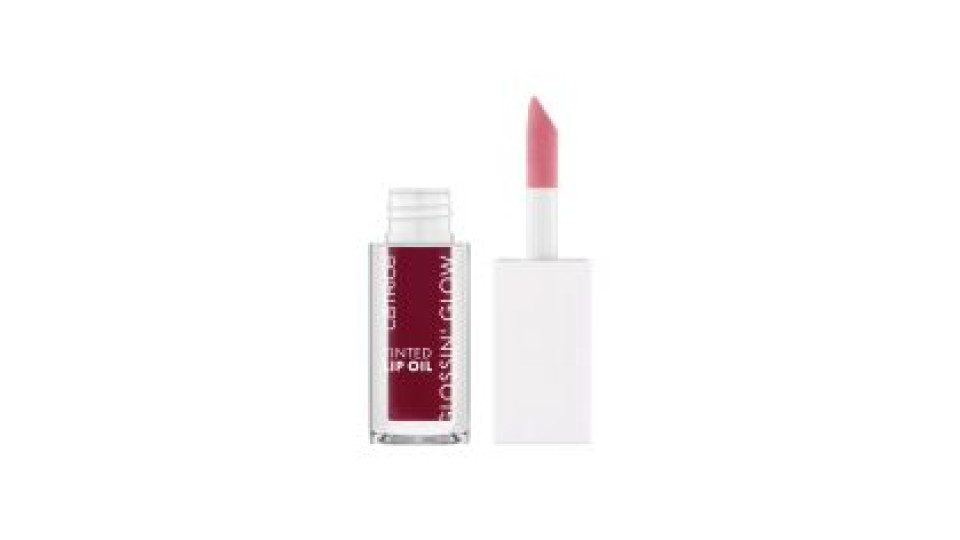 Catrice Olio Labbra Glossin' Glow 070 Rosa Nutriente 4ml Finitura Lucida Vegano