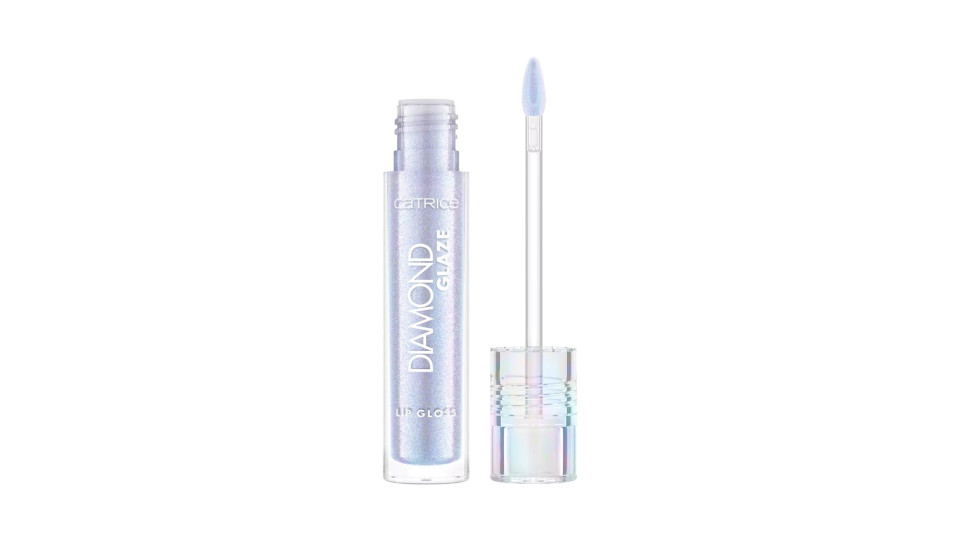 Catrice Lucidalabbra Diamond Glaze 010 Glitter Olografico Argento 3ml Lunga Durata