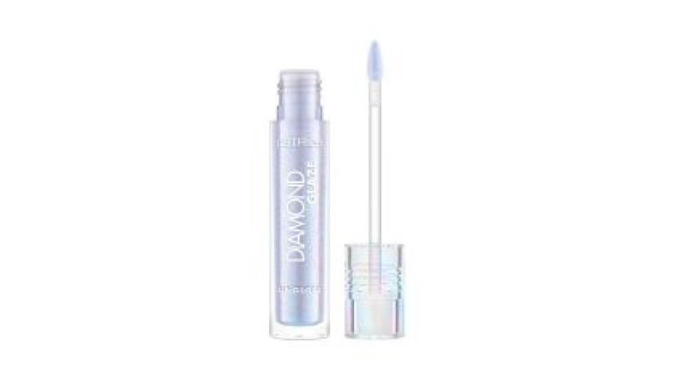 Catrice Lucidalabbra Diamond Glaze 010 Glitter Olografico Argento 3ml Lunga Durata