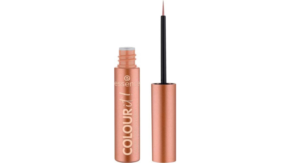 Colour It! Metallic Eyeliner Liquido 01 Essence 3 Ml