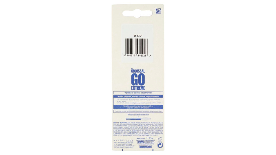 Masc.maybelline Col.go Ext.v.b