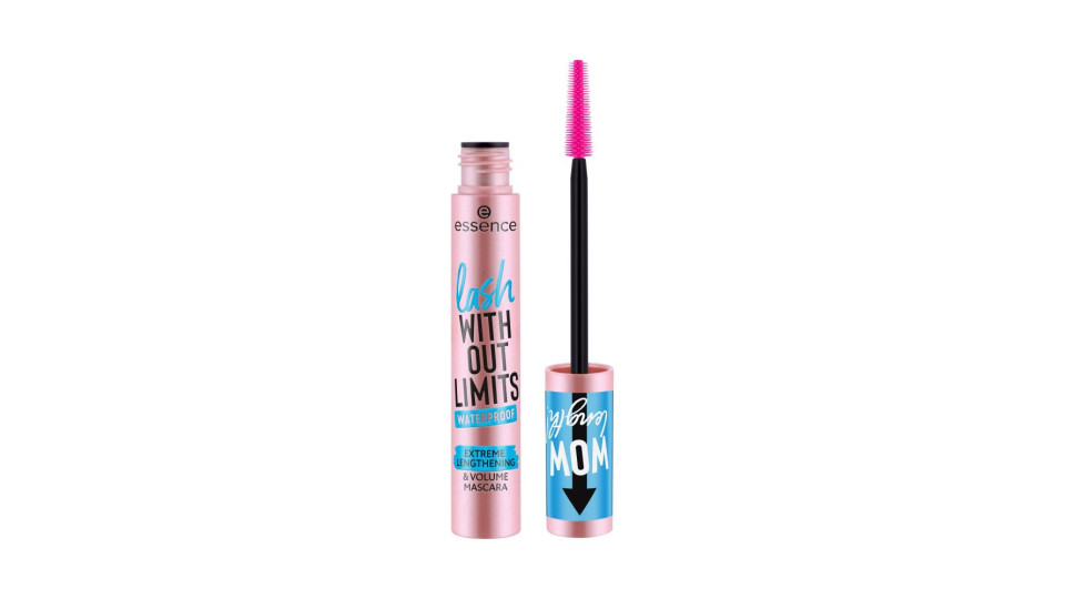 Essence Mascara Waterproof Allungante Volume Estremo 03 Nero Scovolino Flessibile 13ml