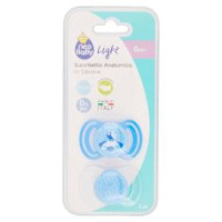 Neo Baby Light Succhietto Anatomico In Silicone Azzurro 0m+ 2 Pz