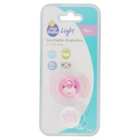 Neo Baby Light Succhietto Anatomico In Silicone Rosa 0m+ 2 Pz