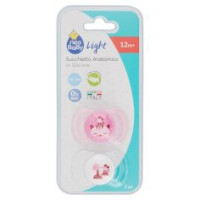 Neo Baby Light Succhietto Anatomico In Silicone Rosa 12m+ 2 Pz