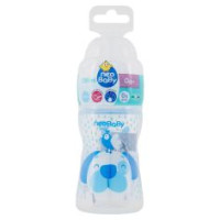 Neo Baby Biberon Plastica Azzurro Collo Largo 150ml 0m+
