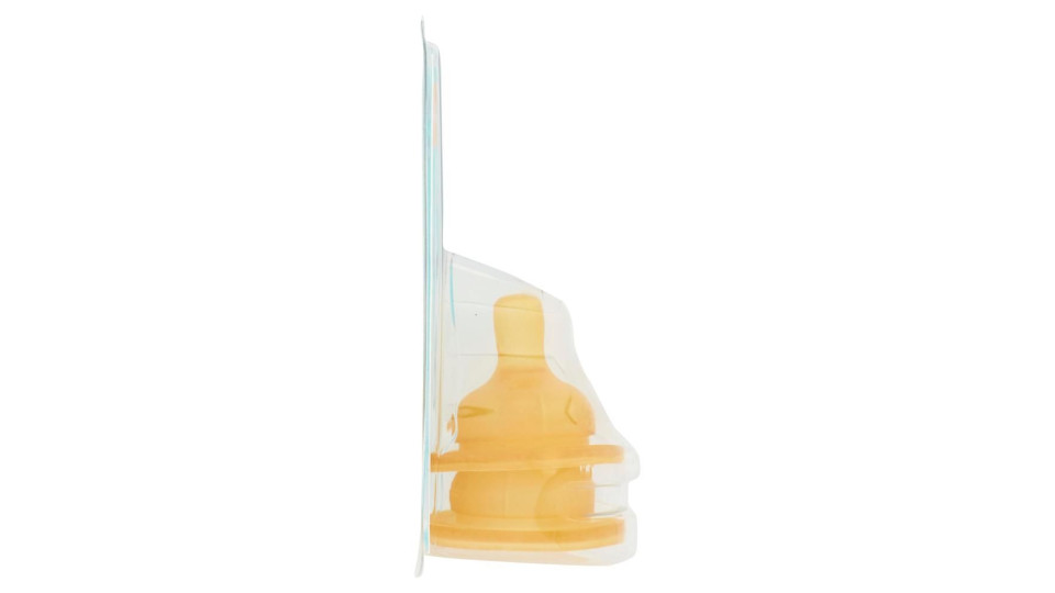 Neo Baby Tettarella In Caucciù Naturale Flusso Veloce 4m+ 2 Pz