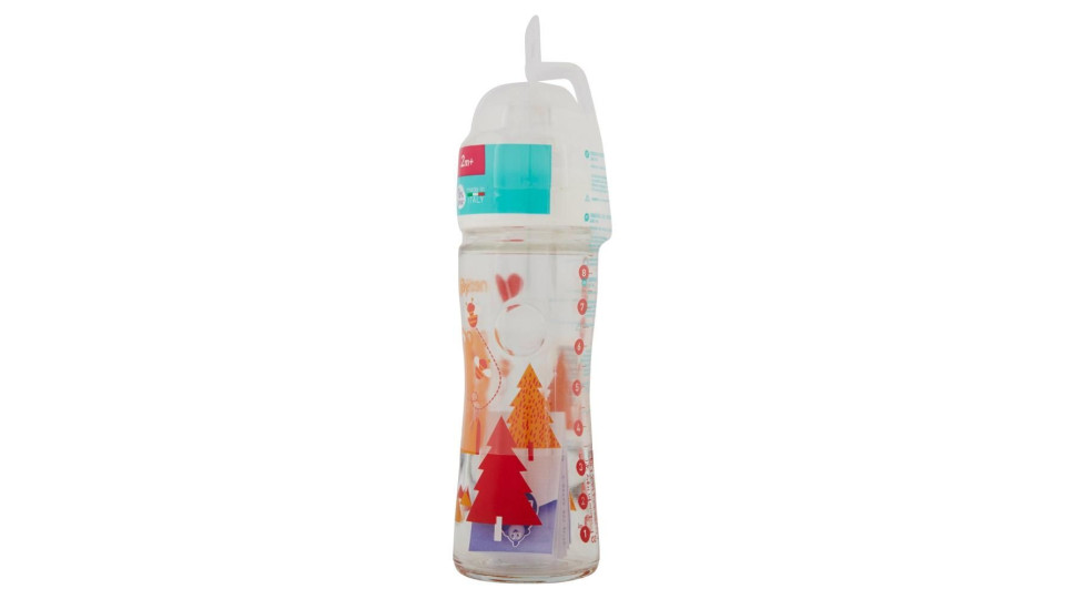 Neo Baby Biberon Vetro Collo Largo 240ml 2m+