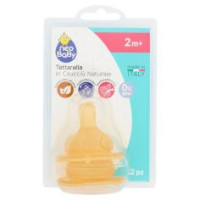 Neo Baby Tettarella In Caucciù Naturale Flusso Regolabile 2m+ 2 Pz