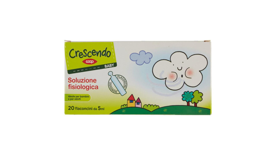 Soluzione Fisiologica Sterile Baby Everyday Flaconcini 20 X 5 Ml