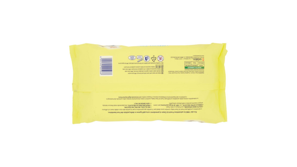 Fresh & Clean Baby Comfort Salviettine 72 Pz