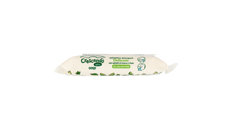 Salviettine Detergenti Delicate Green 20 Pz