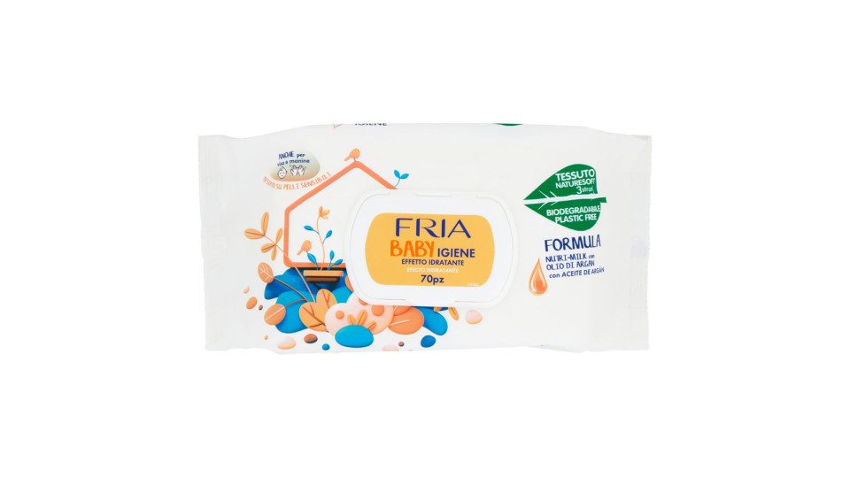 Fria Baby Igiene Effetto Idratante 70 Pz