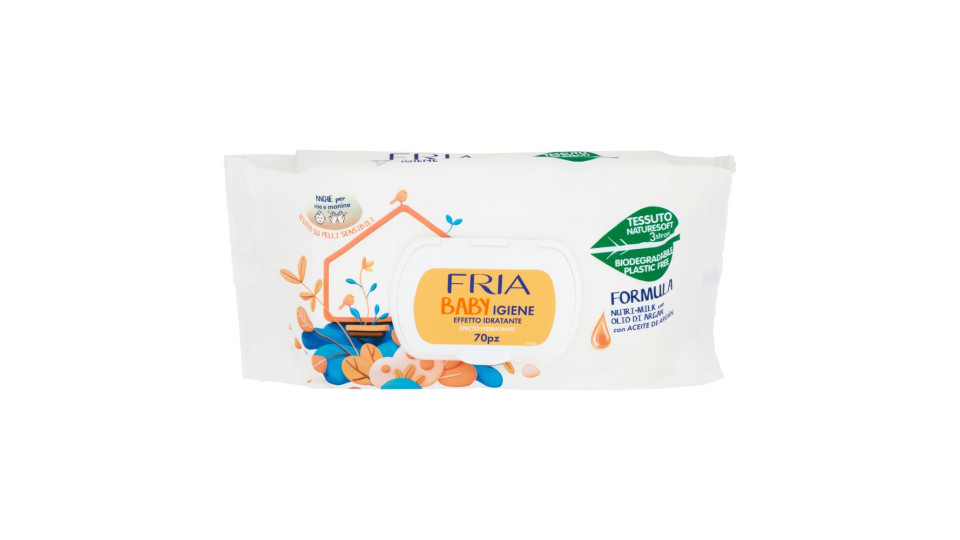 Fria Baby Igiene Effetto Idratante 70 Pz