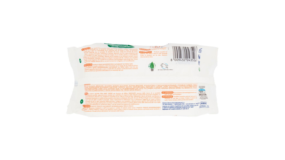 Fria Baby Igiene Effetto Idratante 70 Pz