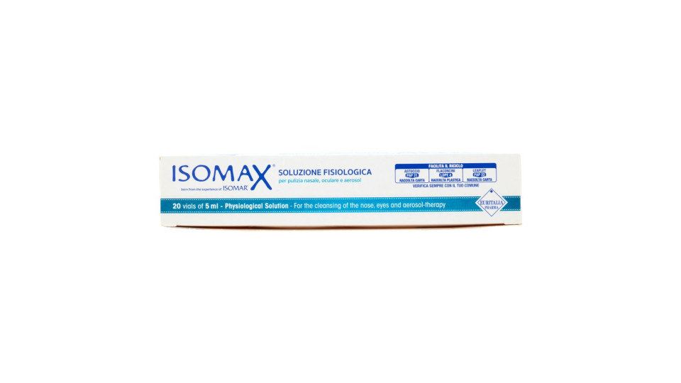 Isomax Sol.fisio 20 Fia.x0,5ml