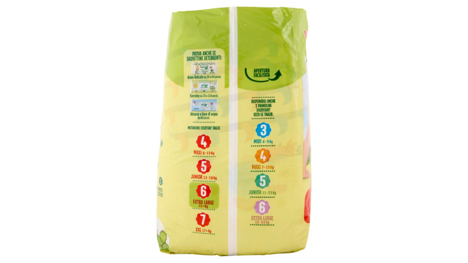 Mutandine 6 Extra Large 15+ Kg Everyday 16 Pz