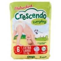 Mutandine 6 Extra Large 15+ Kg Everyday 16 Pz