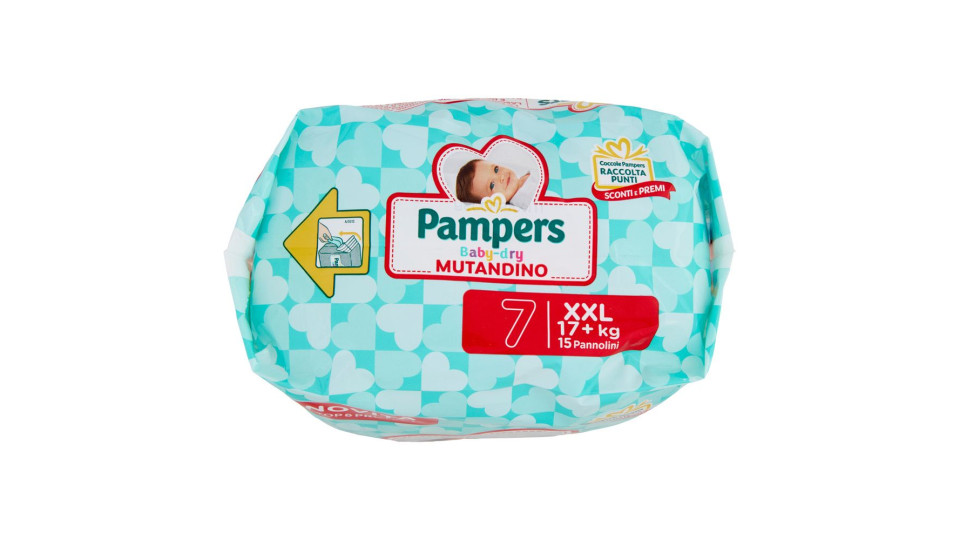Mut.pampers Baby Drd Xxl 15pz