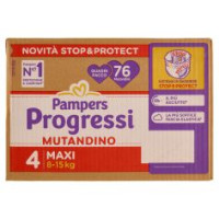 Pampers Progressi Mutandino Maxi 76 Pz