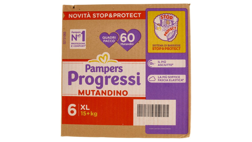 Pampers Progressi Mutandino Xl 60 Pz