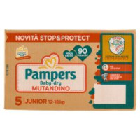 Mut.pampers Babydry Junio.90pz