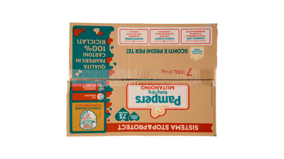 Pampers Baby-dry Mutandino Xxl 73 Pz