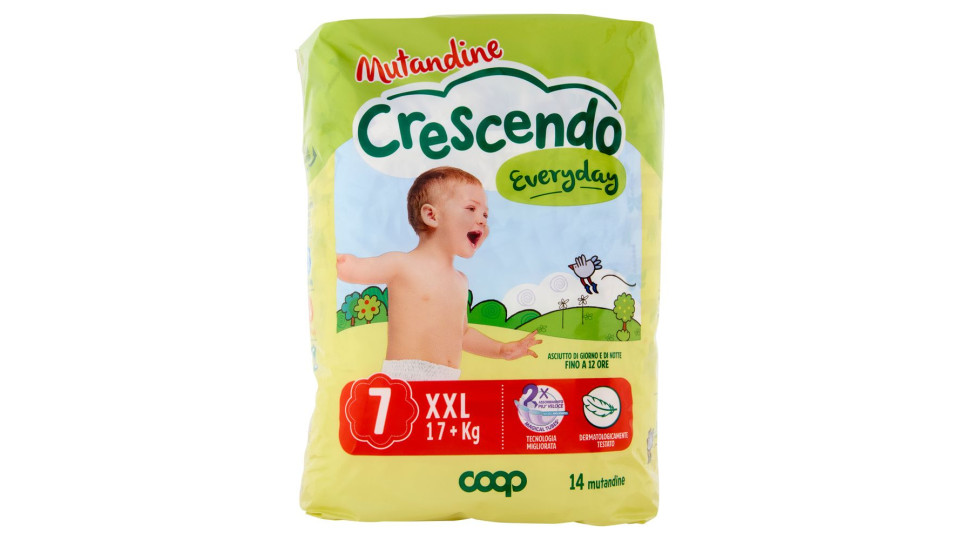 Mutandine 7 Xxl 17+ Kg Everyday 14 Pz