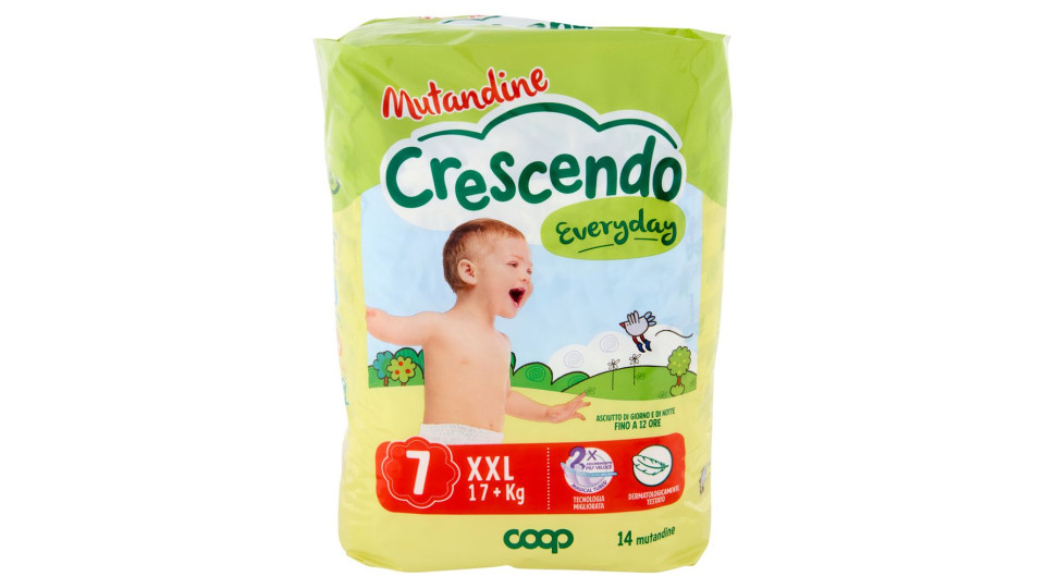 Mutandine 7 Xxl 17+ Kg Everyday 14 Pz
