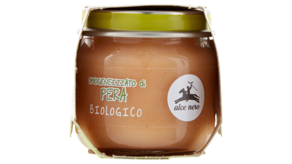 Alce Nero Omogeneizzato Di Pera 2 X 80 G