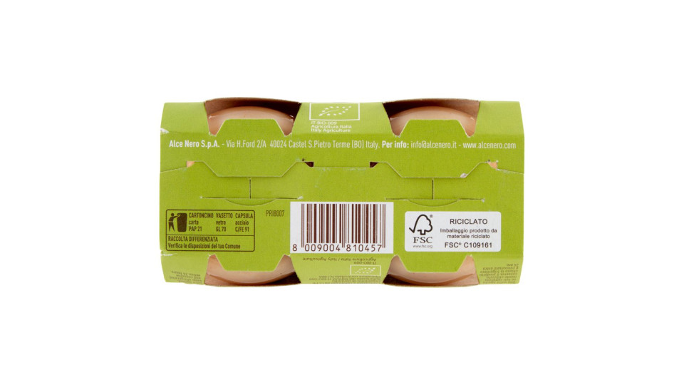Alce Nero Omogeneizzato Di Pera 2 X 80 G