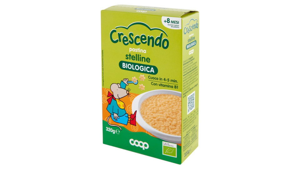 Pastina Stelline Biologica 320 G