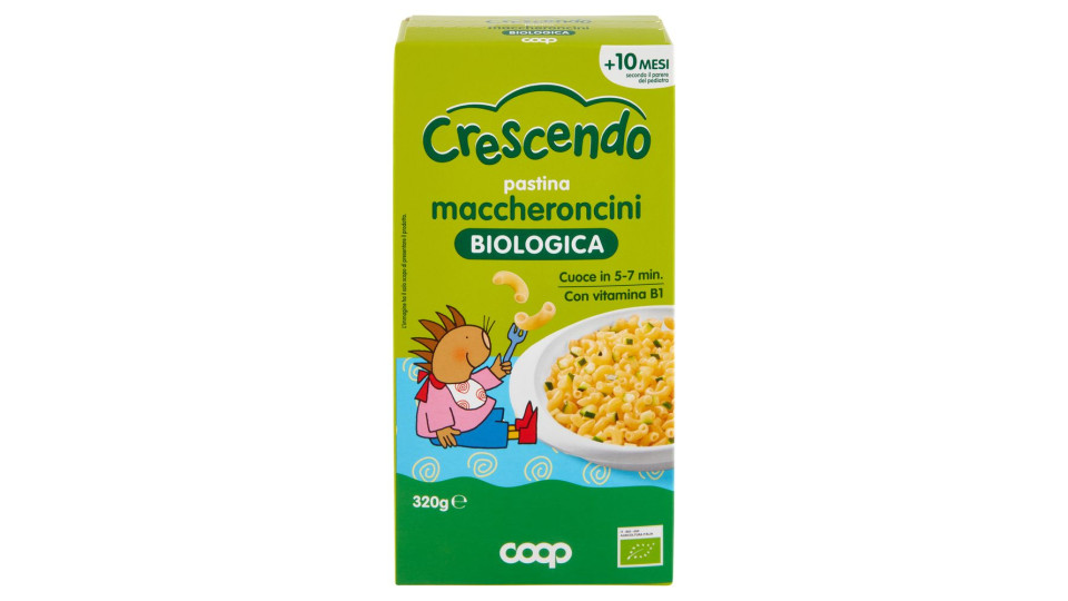 Pastina Maccheroncini Biologica 320 G