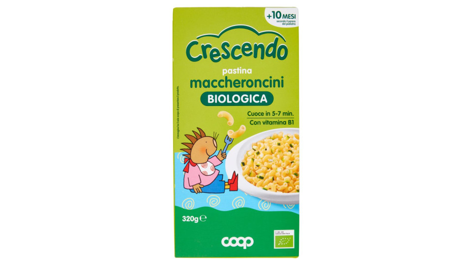 Pastina Maccheroncini Biologica 320 G