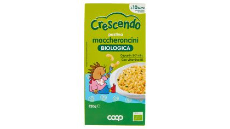 Pastina Maccheroncini Biologica 320 G