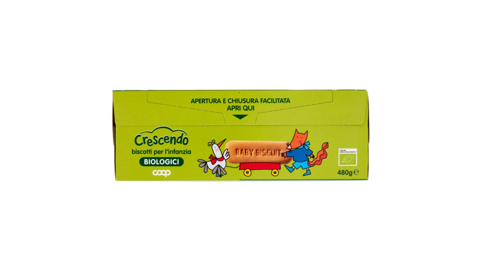 Biscotti Per L'infanzia Biologici 480 G