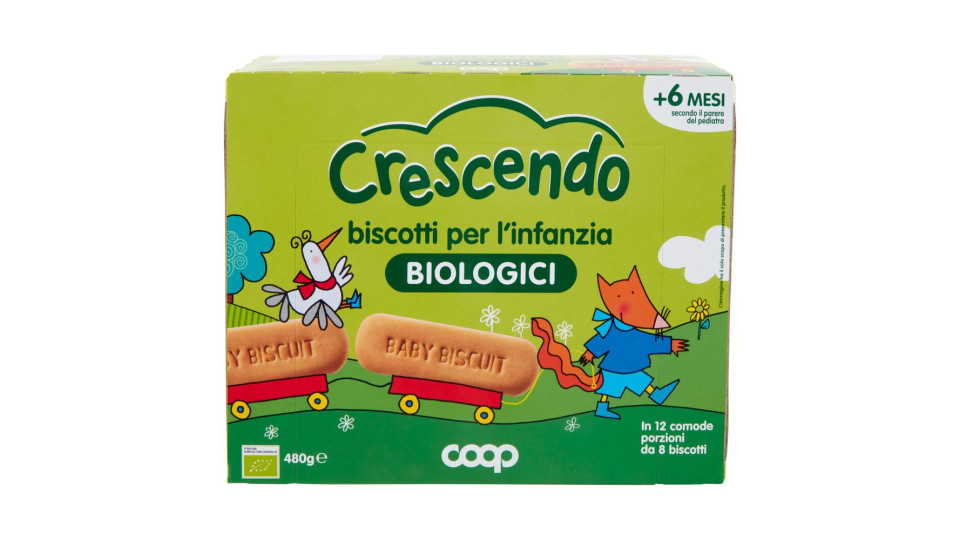 Biscotti Per L'infanzia Biologici 480 G