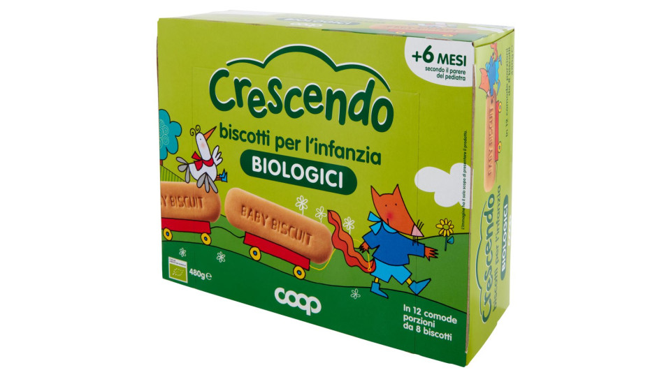 Biscotti Per L'infanzia Biologici 480 G