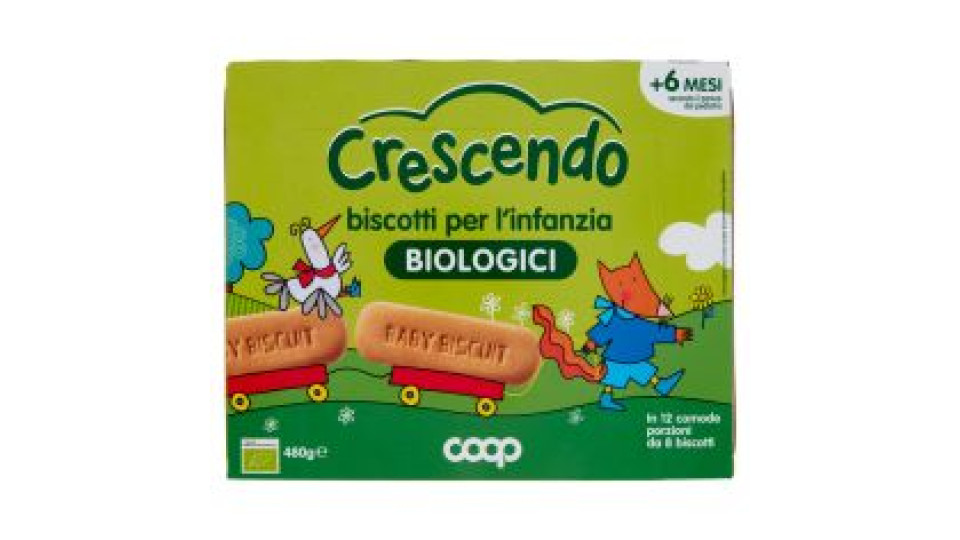 Biscotti Per L'infanzia Biologici 480 G