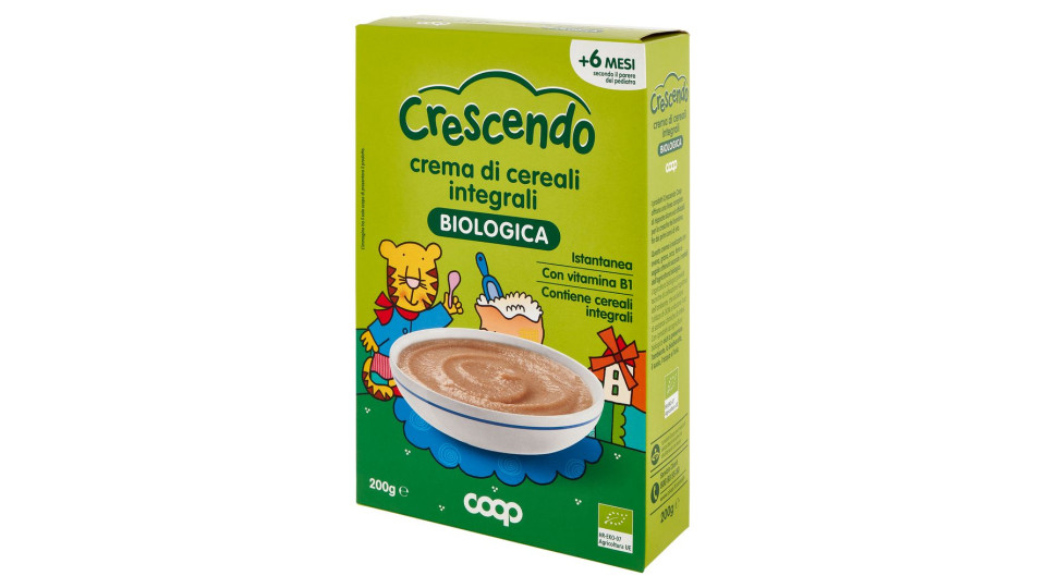Crema Di Cereali Integrali Biologica 200 G