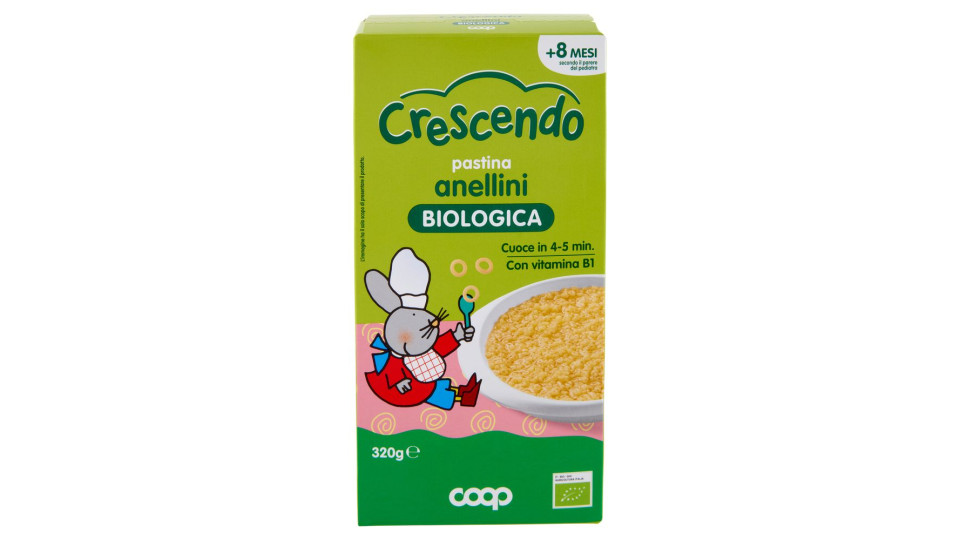 Pastina Anellini Biologica 320 G